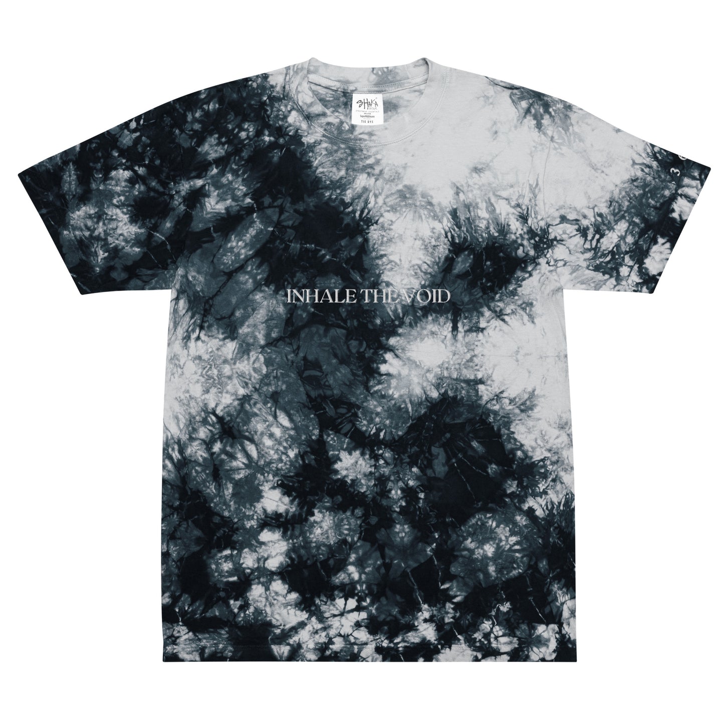 INHALE oversized tie-dye t-shirt