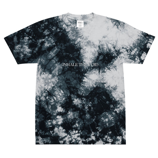 INHALE oversized tie-dye t-shirt